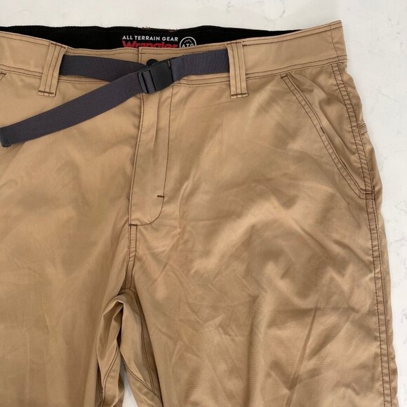 Wrangler By ATG Convertible Trail Jogger Outdoor Nylon Utility Pants Tan 36 x 32 - Picture 4 of 13
